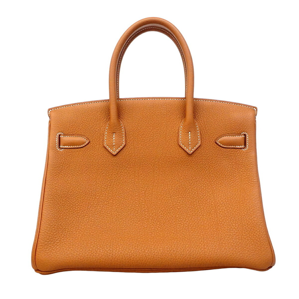 Hermes Birkin 30 Togo Gold Handbag (□R stamp) - Women's - Picture 8 of 8